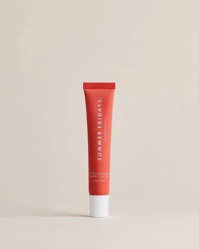 Summer Fridays Lip Butter Balm Poppy In White