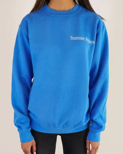 Summer Fridays Self-care Sweatshirt