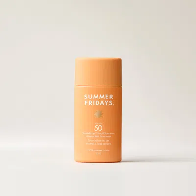 Summer Fridays Shadedrops Broad Spectrum Spf 50 Mineral Milk Sunscreen (can) In Transparent