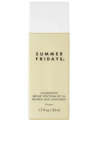 Summer Fridays Shadedrops Broad Spectrum Spf 50 Mineral Milk Sunscreen In N,a