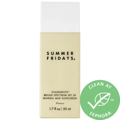 Summer Fridays Shadedrops Mineral Milk Sunscreen Spf 30 1.7 oz / 50 ml