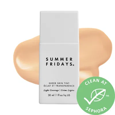 Summer Fridays Sheer Skin Tint With Hyaluronic Acid + Squalane Shade 1 1 oz / 30 ml