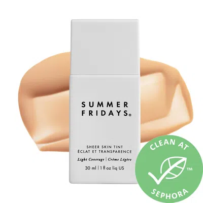 Summer Fridays Sheer Skin Tint With Hyaluronic Acid + Squalane Shade 2 1 oz / 30 ml