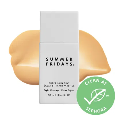 Summer Fridays Sheer Skin Tint With Hyaluronic Acid + Squalane Shade 3 1 oz / 30 ml