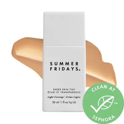 Summer Fridays Sheer Skin Tint With Hyaluronic Acid + Squalane Shade 4 1 oz / 30 ml