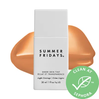 Summer Fridays Sheer Skin Tint With Hyaluronic Acid + Squalane Shade 6 1 oz / 30 ml