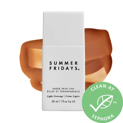 Summer Fridays Sheer Skin Tint With Hyaluronic Acid + Squalane Shade 7 1 oz / 30 ml