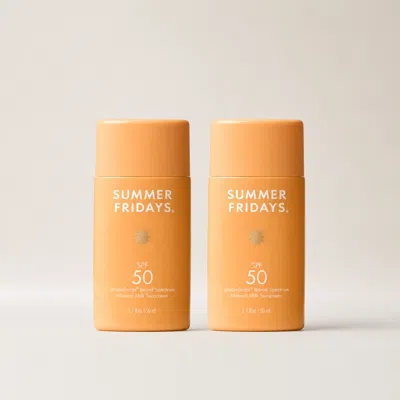 Summer Fridays The Sun Protection Duo In Orange