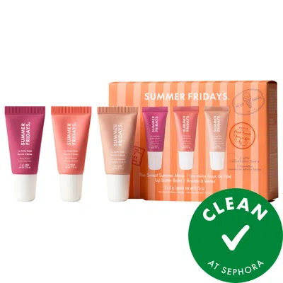Summer Fridays The Sweet Summer Minis Lip Butter Balm Trio Set