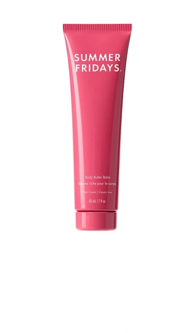 Summer Fridays Travel Body Butter Balm Pink Guava  바디 모이스쳐라이저
