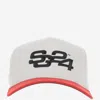 Summer Games Motif-embroidered Cap In Red
