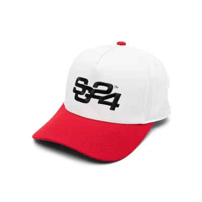 Summer Games Motif-embroidered Cap In Multicolor