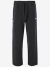 Summer Games Drawstring-waist Track Pants In Black