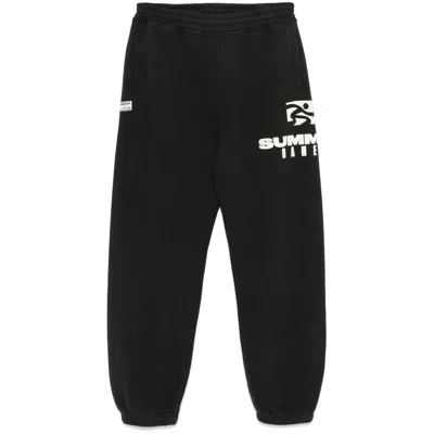 Summer Games Logo-print Track Pants In Black