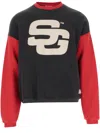 Summer Games Cotton Sweatshirt With Logo In Multicolor