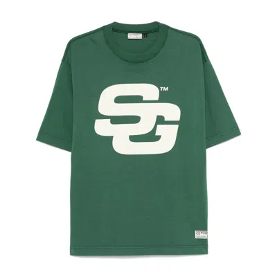 Summer Games Organic Cotton T-shirt In Green