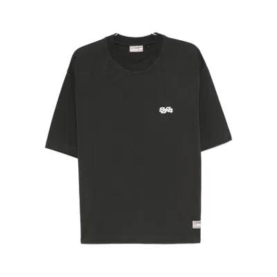 Summer Games Logo-embroidered T-shirt In Black