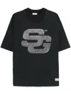 Summer Games Logo-embellished T-shirt In Black