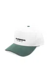 Summer Games Logo-embroidered Two-tone Baseball Cap In Yellow