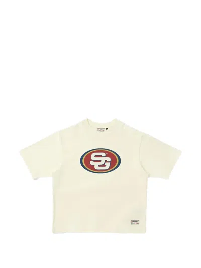 Summer Games Logo-graphic T-shirt In White