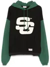 Summer Games Cotton Hoodie With Logo In Grey