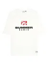 Summer Games Logo-print T-shirt In Neutrals