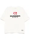 Summer Games Logo-print T-shirt In White