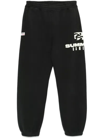 Summer Games Logo-print Track Pants In Black