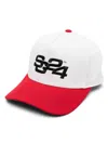 Summer Games Motif-embroidered Cap In White