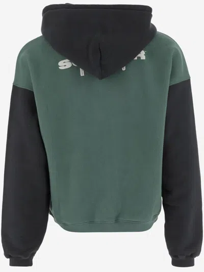 Summer Games Organic Cotton Color-block Hoodie In Multi