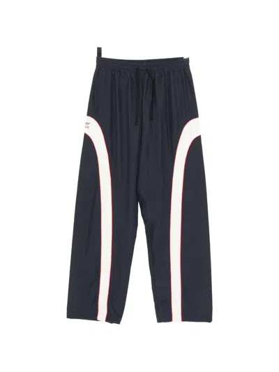 Summer Games Panelled Trousers In Black