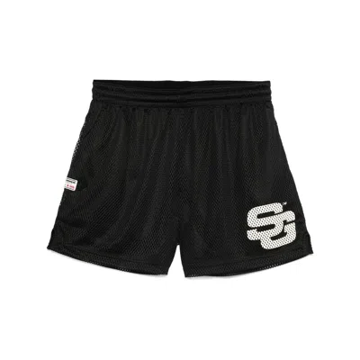 Summer Games Mesh Shorts In Black
