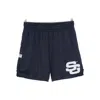 Summer Games Logo-print Mesh Shorts In Blue