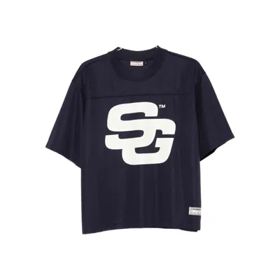 Summer Games Logo-print T-shirt In Blue