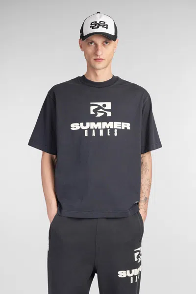 Summer Games T-shirt In Black