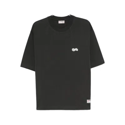Summer Games Logo-embroidered T-shirt In Black