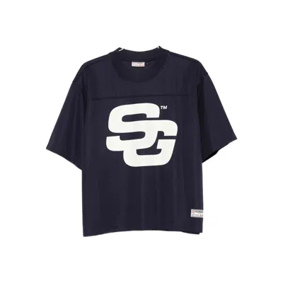 Summer Games Logo-print T-shirt In Blue