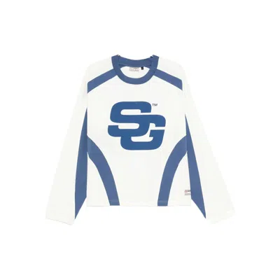 Summer Games Logo-print Panelled T-shirt In White