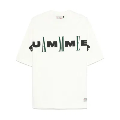 Summer Games Logo-print T-shirt In Beige