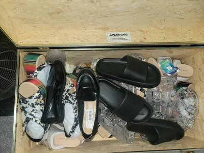 Pre-owned Summer Lot Of 20 Boutique Spring  Sandals Shoes Slideswholesalenibfree Gift In Multicolor