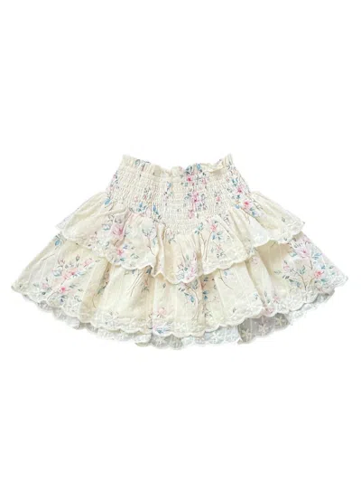 Summer Loving Kids' Girl's Eden Skirt In Bouquet In Pink