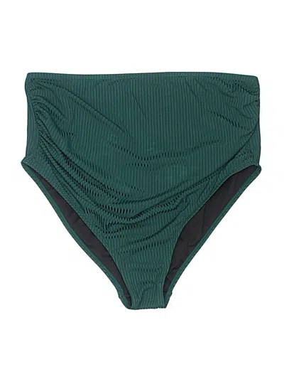 Pre-owned Summer Mae Swimsuit Bottoms In Green