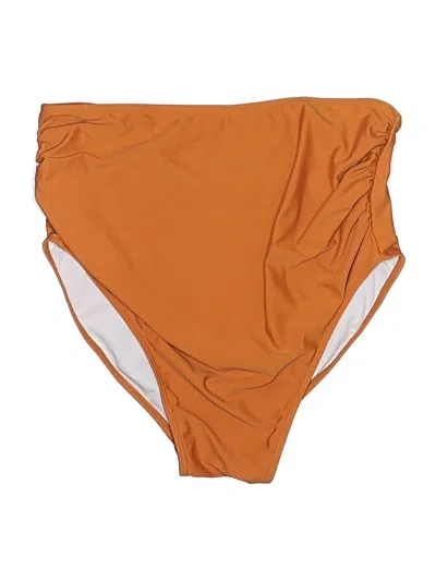 Pre-owned Summer Mae Swimsuit Bottoms In Orange
