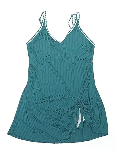 Pre-owned Summer Mae Swimsuit Cover Up In Blue