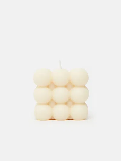 Summer Morning Studios The Bubble Candle In Neutral
