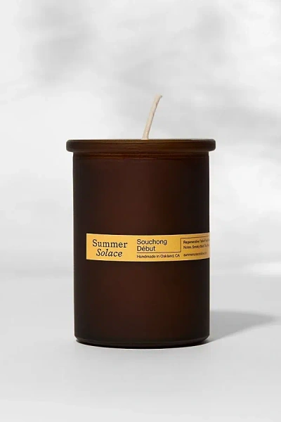 Summer Solace Tallow Candle In Souchong Debut At Urban Outfitters