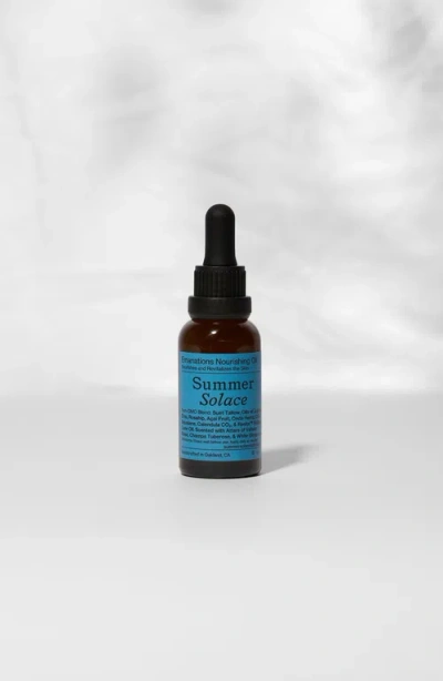 Summer Solace Tallow Emanations Profoundly Nourishing Face And Hair Oil