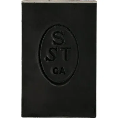 Summer Solace Tallow Gardeners Activated Charcoal Bar Soap In Charcoal Black