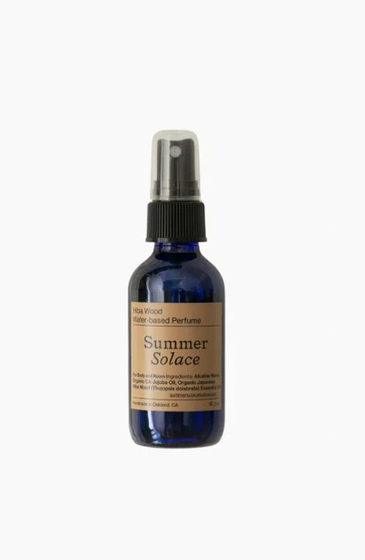 Summer Solace Tallow Hiba Wood Water-based Perfume Mist In Dark Blue