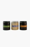 Summer Solace Tallow Perfumed Tallow Travel Candle Trio In Multi